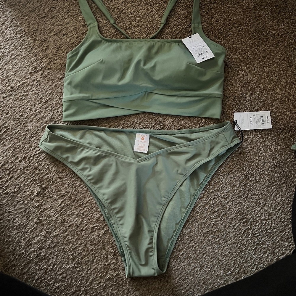 Shade&Shore two piece swim suit